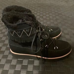 Jack Rogers Fur Boots